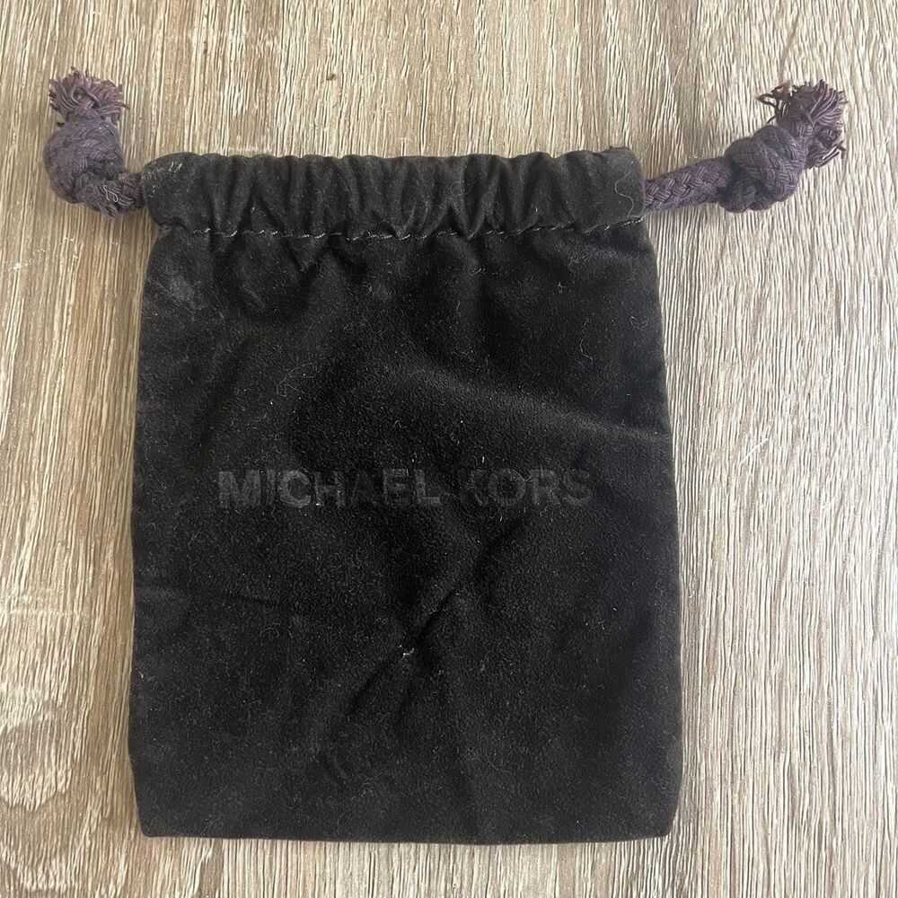 Black Michael Kors Dust Bag Jewelry Bag